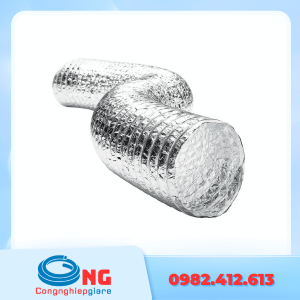 ống gió bạc D125